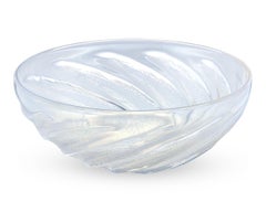 René Lalique Poissons Glass Bowl