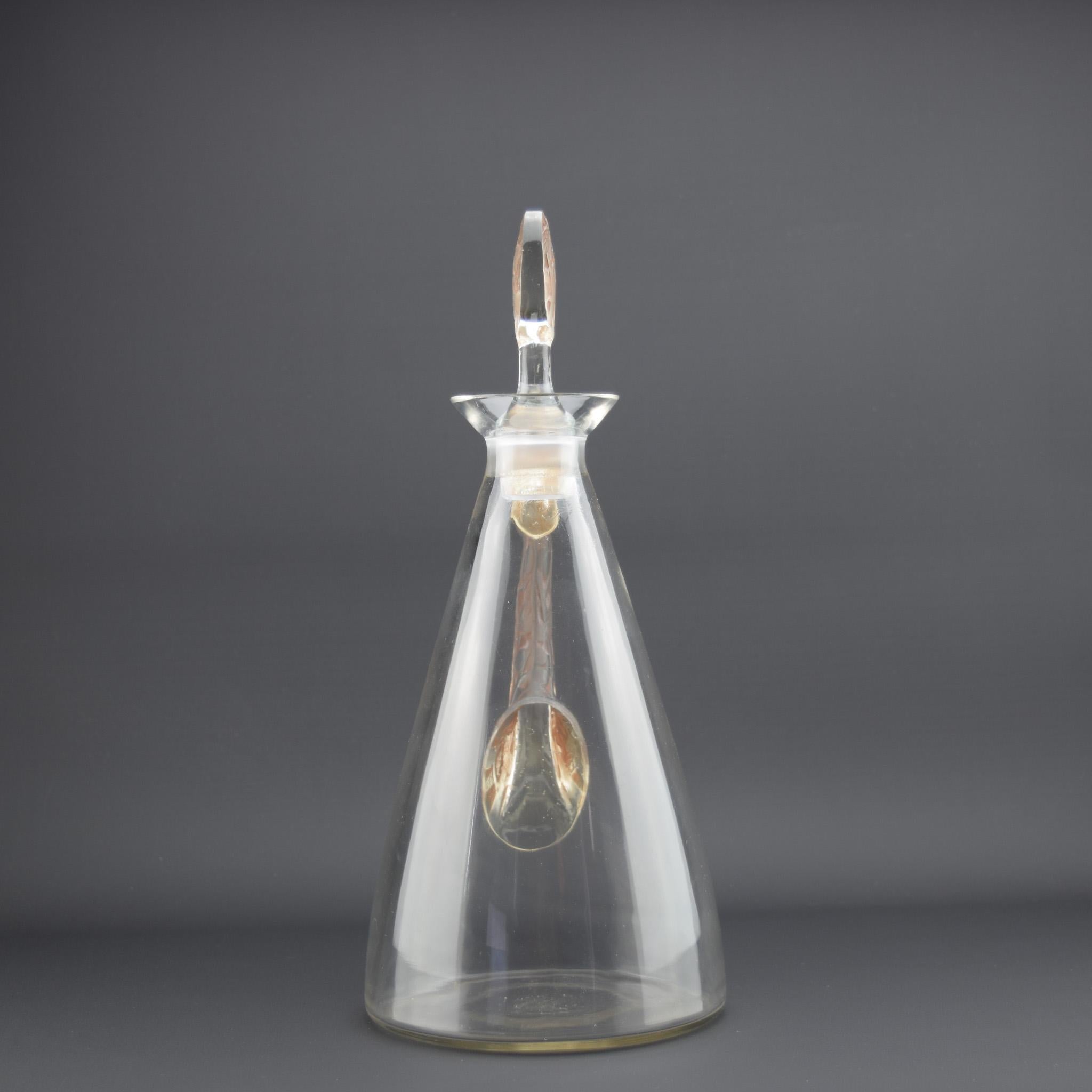 Art déco Carafe Prunelles de Rene Lalique en vente