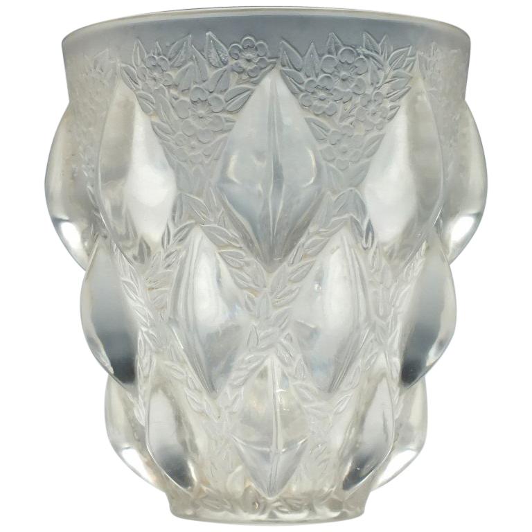 René Lalique Rampillon Vase No 991
