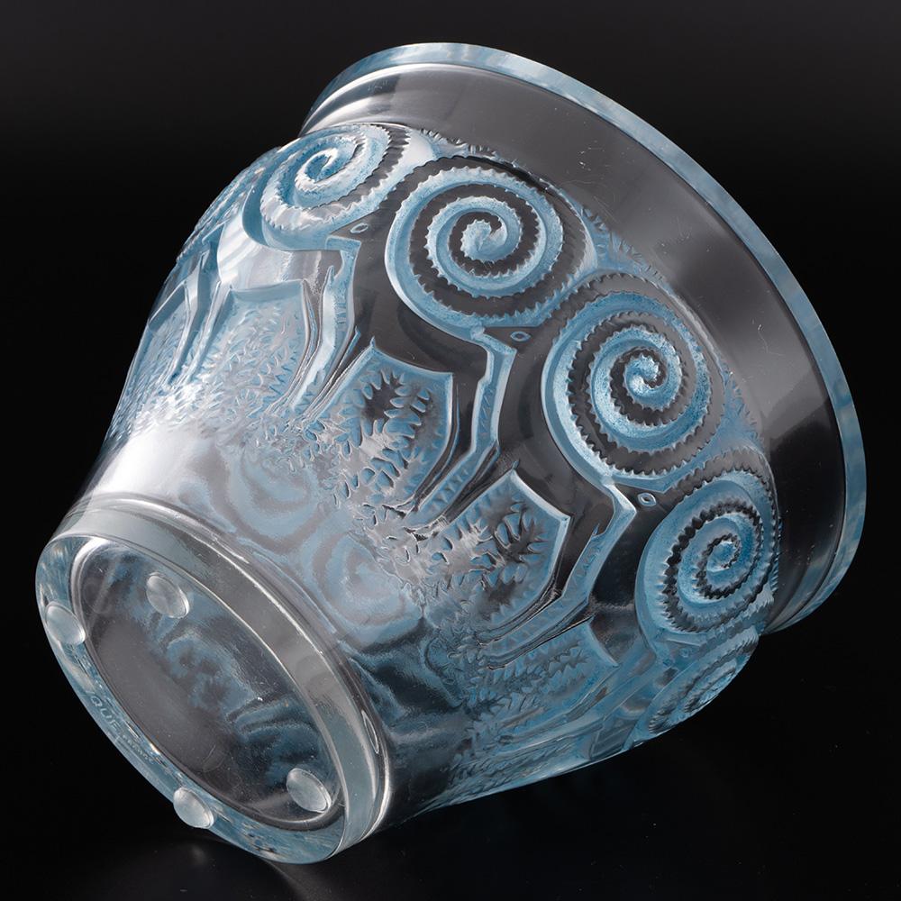 Rene Lalique Vaso di Rennes disegnato nel 1933 - Marcilhac 10-875 In condizioni buone in vendita a Tunbridge Wells, GB