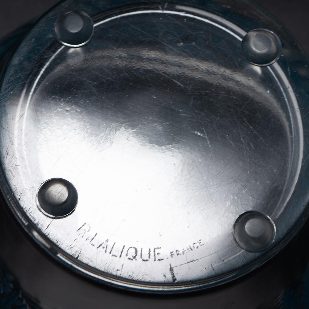 Vetro artistico Rene Lalique Vaso di Rennes disegnato nel 1933 - Marcilhac 10-875 in vendita