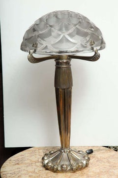 Lampada da tavolo "Rinceaux" di René Lalique (disponibile in coppia)