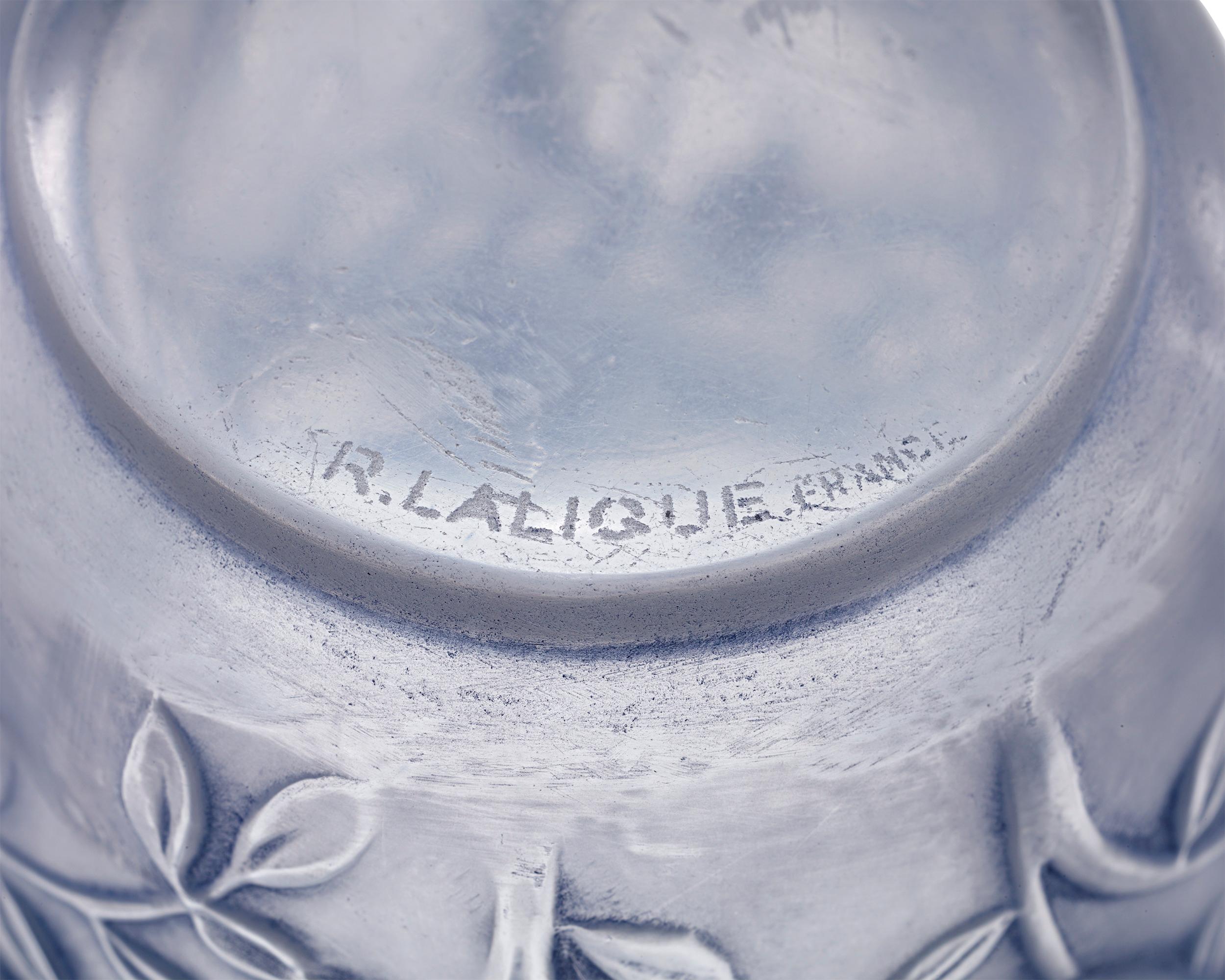 French René Lalique Saint-Francois Vase
