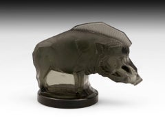 Rene Lalique Sanglier or Wild Boar Car Mascot
