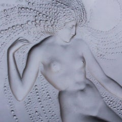 Rene Lalique Sirene Coupe Original R Lalique Glass Charger