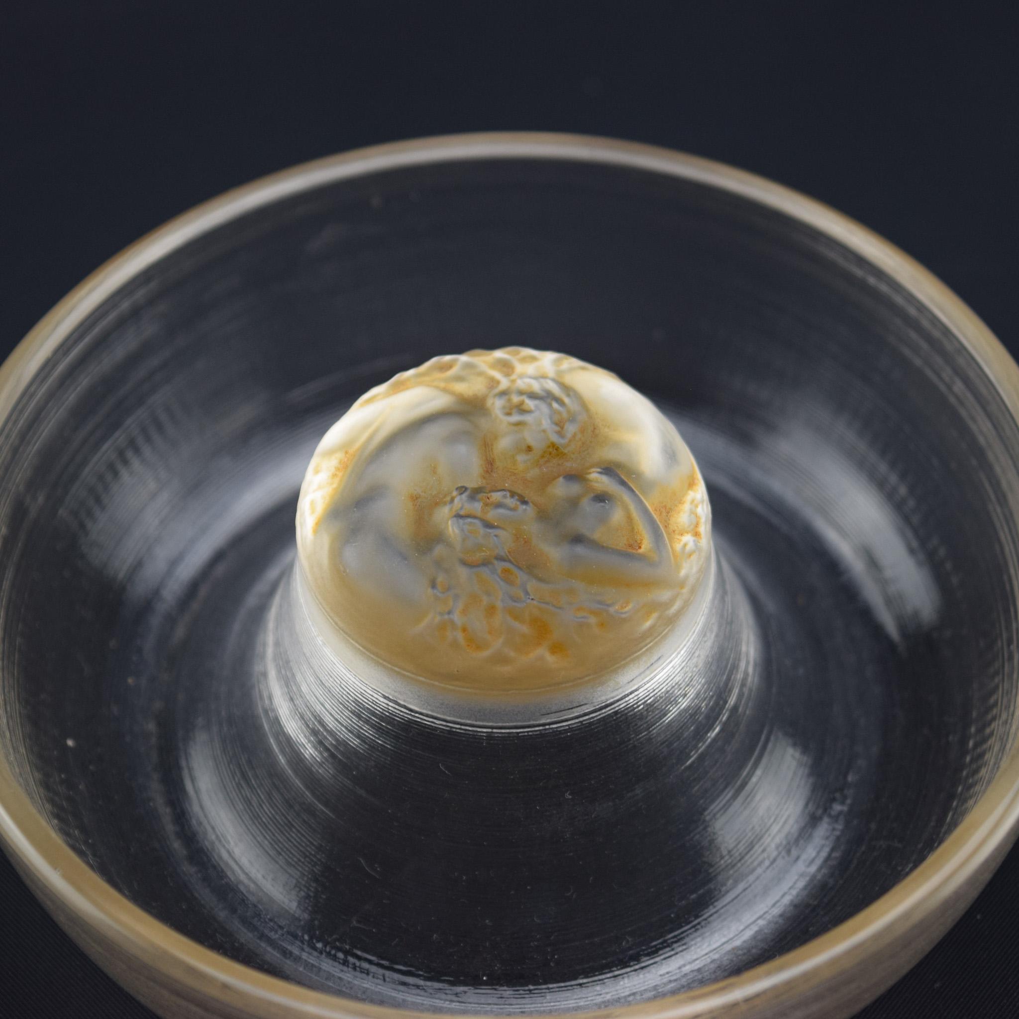 Rene Lalique Sirenes Aschenbecher C1920 (Art déco) im Angebot