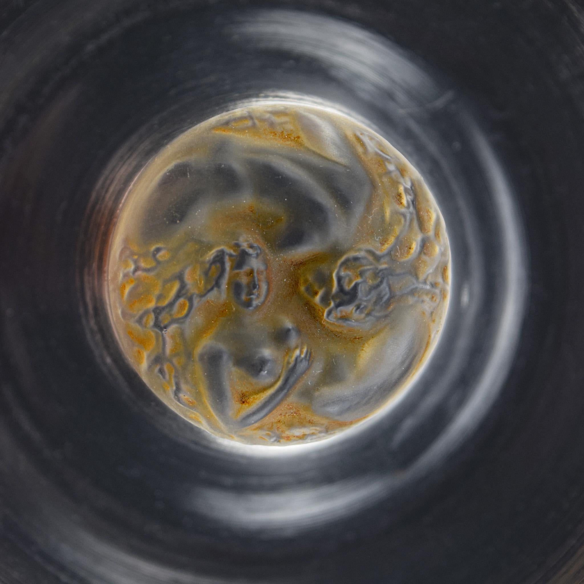 Rene Lalique Sirenes Aschenbecher C1920 (Französisch) im Angebot