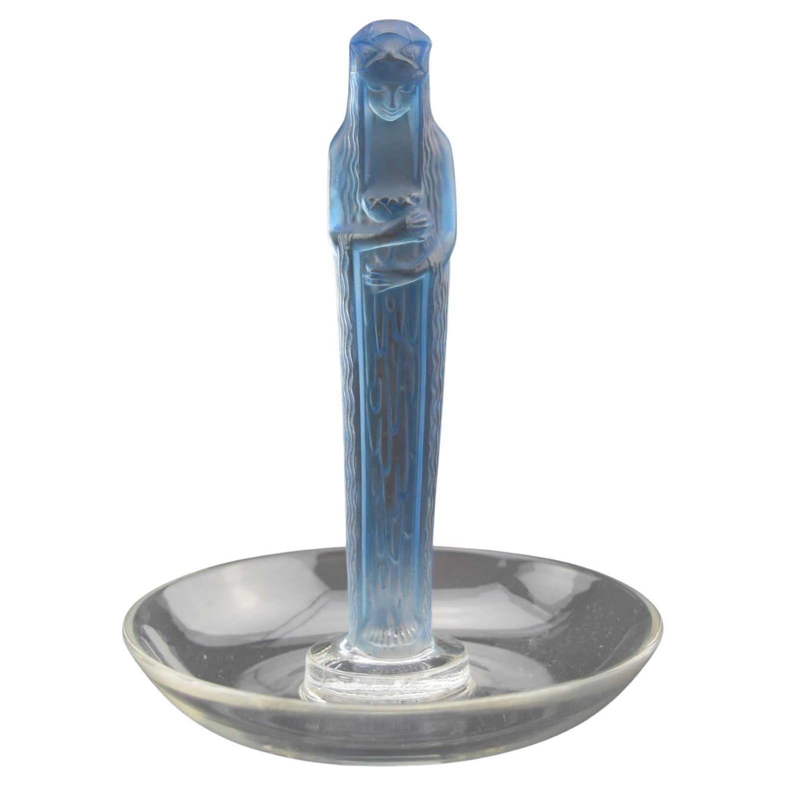 Cenicero René Lalique fuente de la Fontaine C1925 en venta