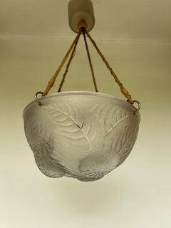 René Lalique Sospensione Aer deco Modello No.
