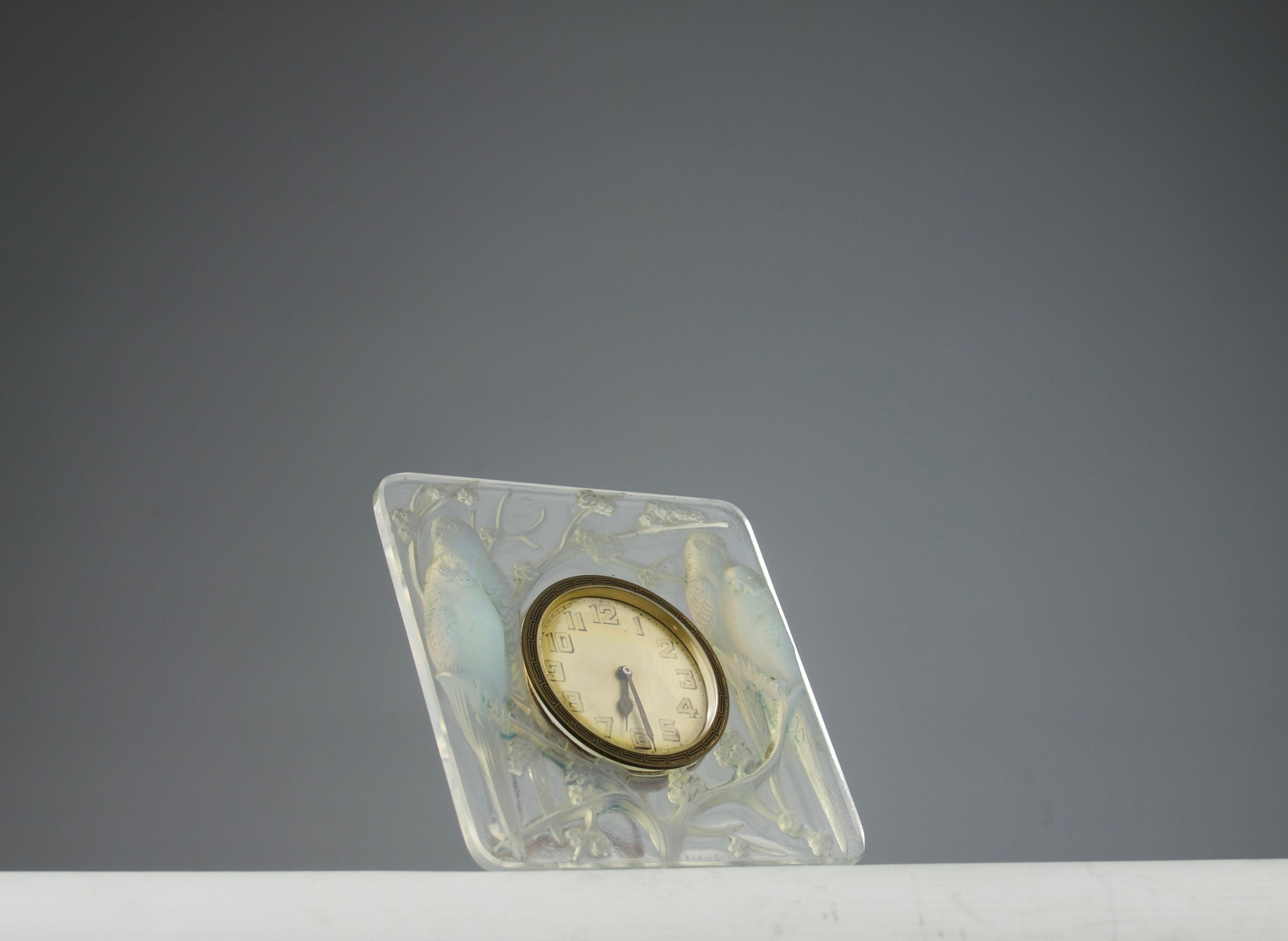 René Lalique, Table Clock 