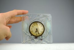 René Lalique, Tischuhr "Les Inséparables", Frankreich 1926