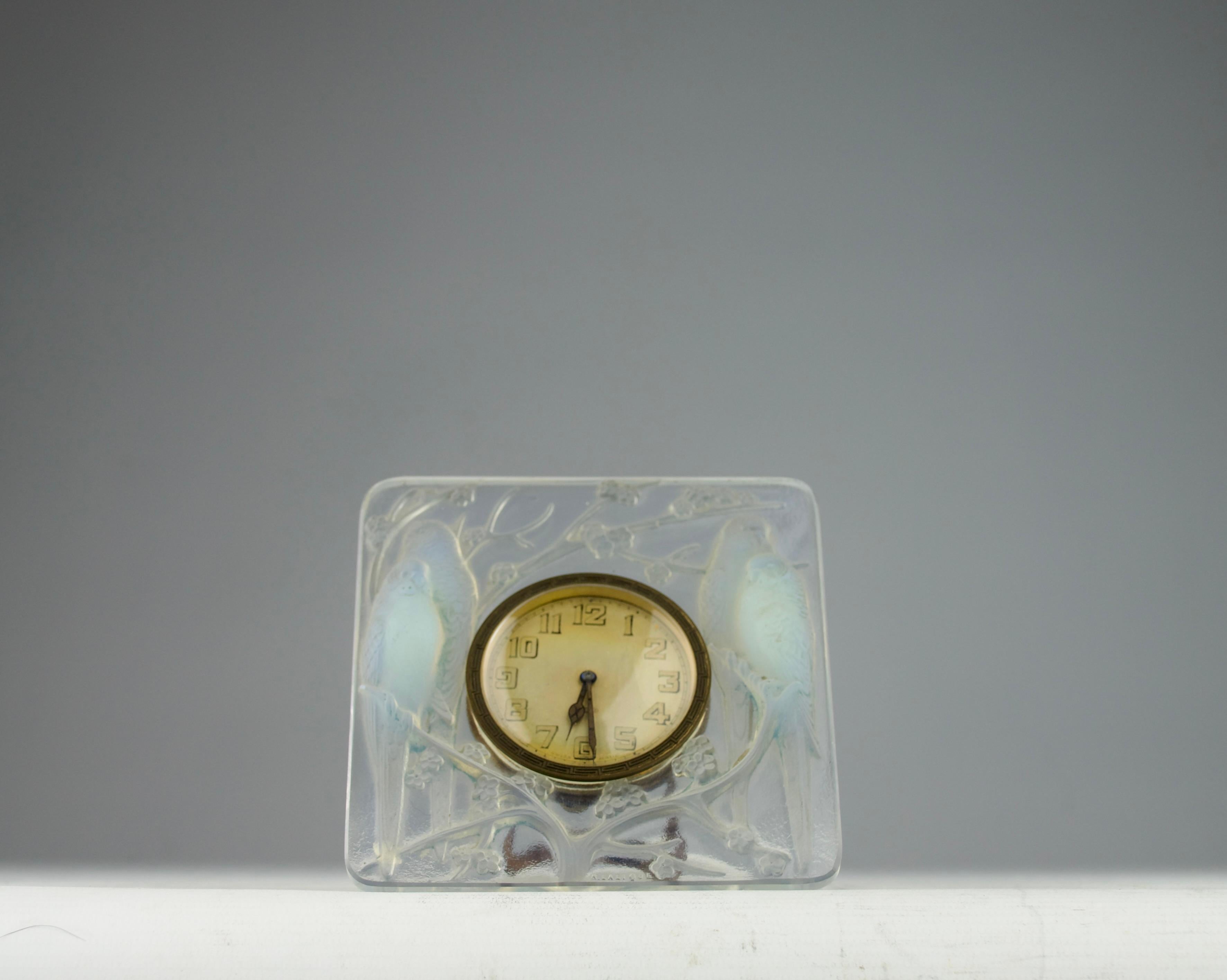 René Lalique, Table Clock 