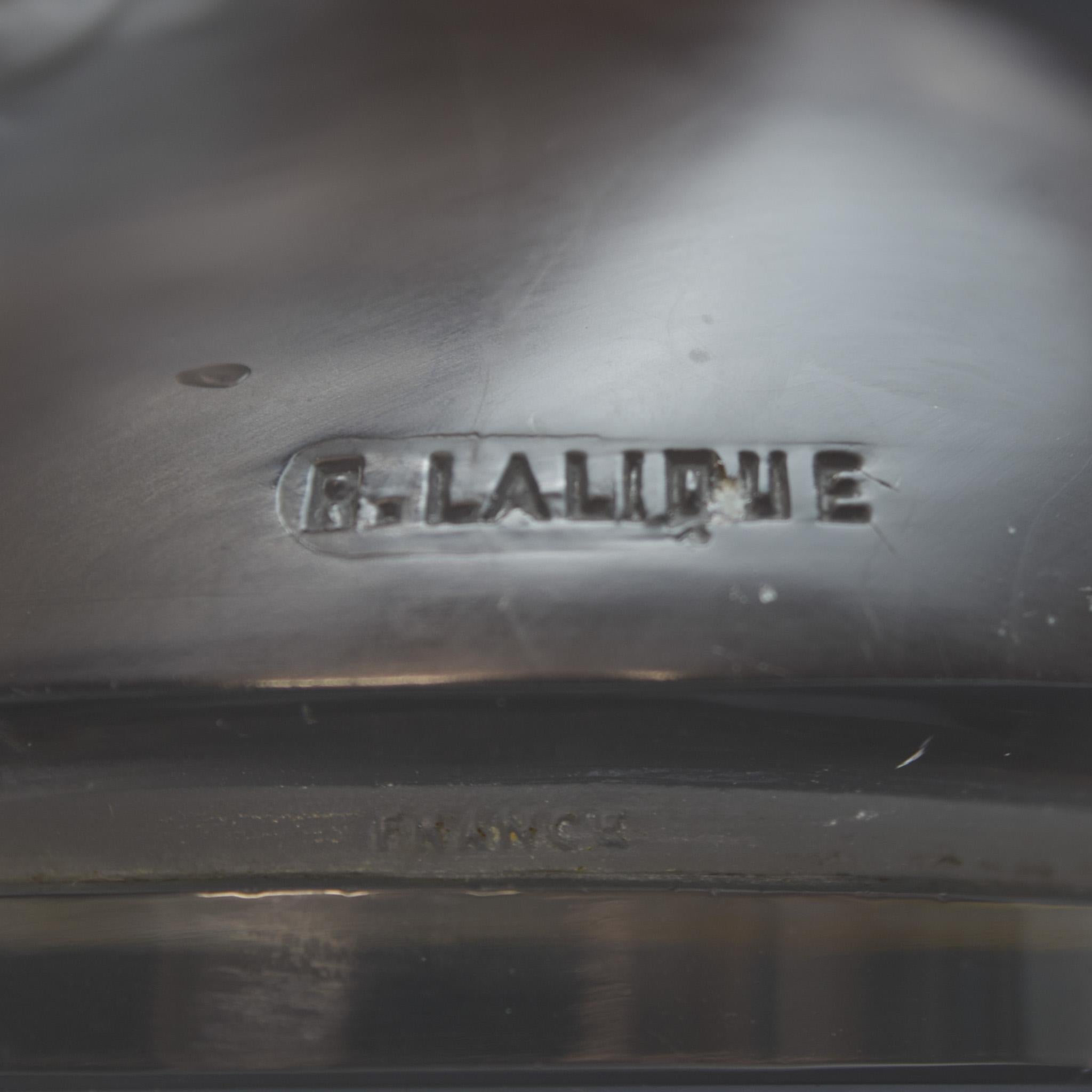 Rene Lalique Tete de Paon mascota de coche C1928 en venta 4