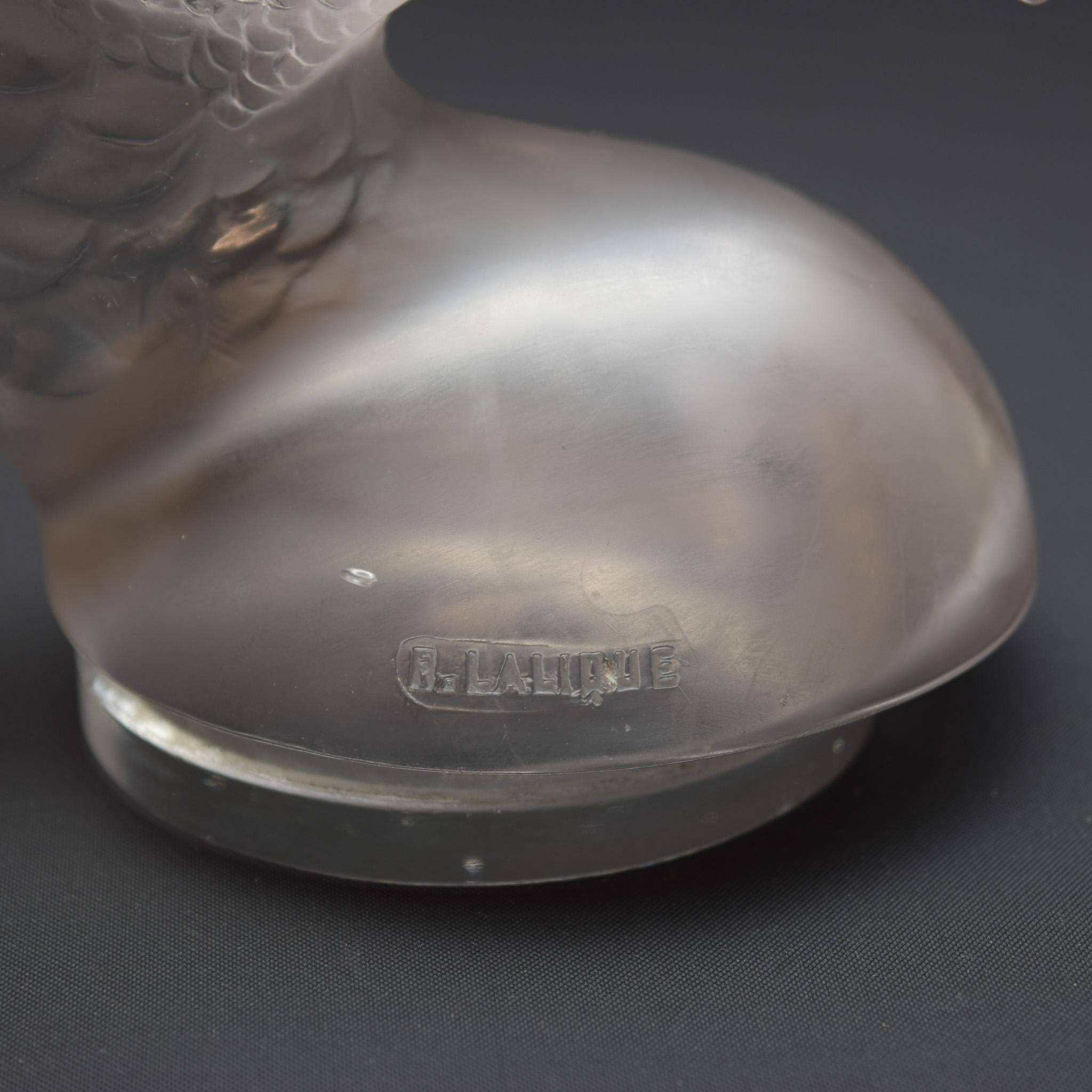 Rene Lalique Tete de Paon mascota de coche C1928 en Bueno estado para la venta en Devon, GB