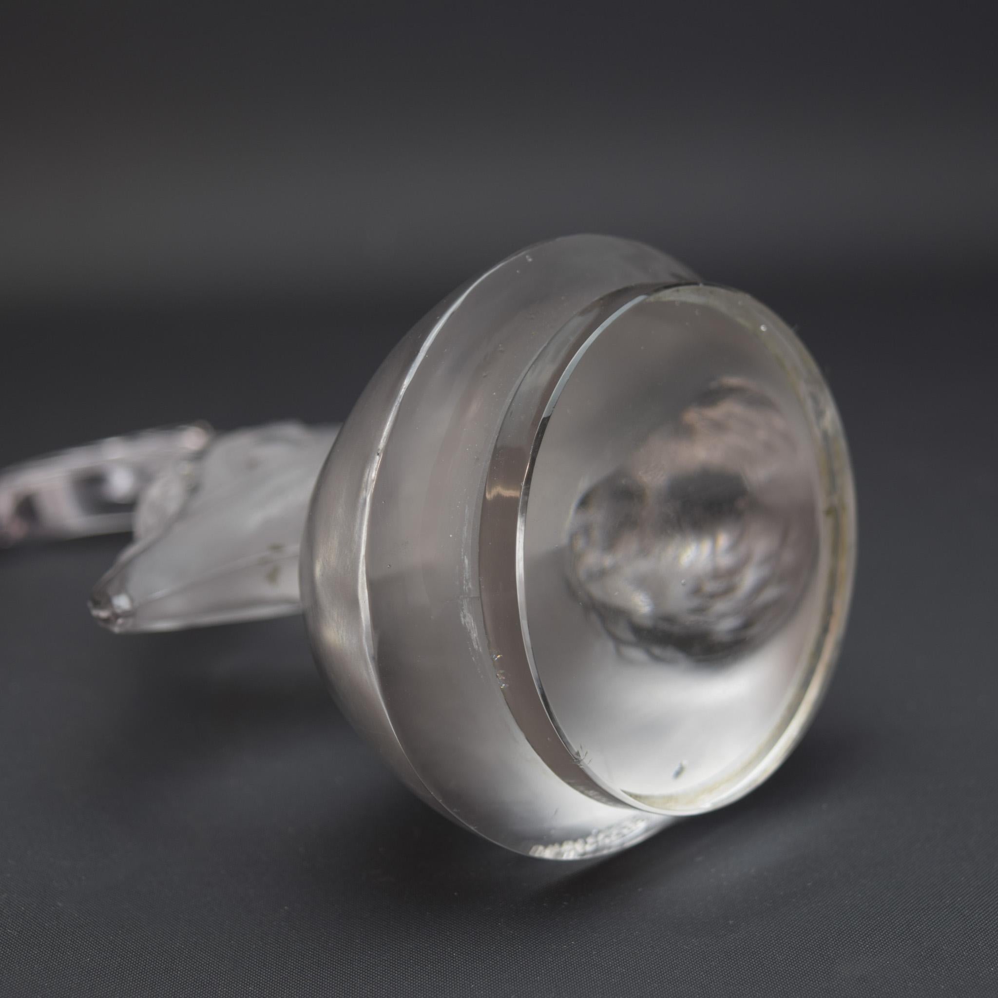 Rene Lalique Tete de Paon mascota de coche C1928 principios del siglo XX en venta