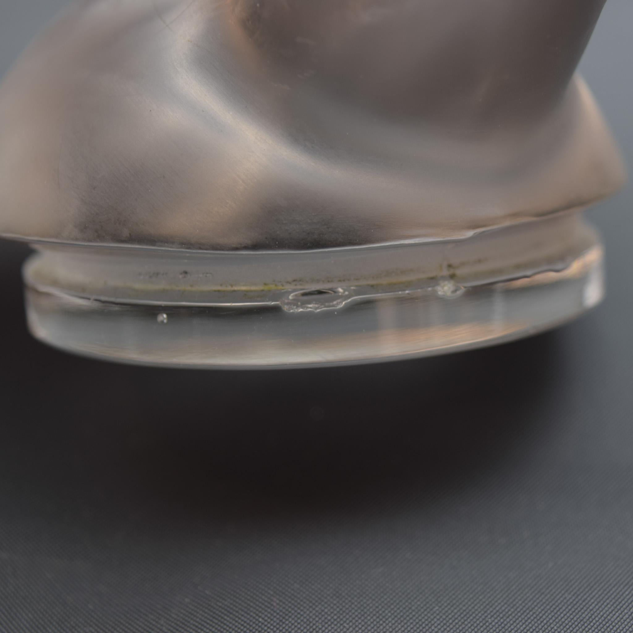 Rene Lalique Tete de Paon mascota de coche C1928 Vidrio en venta