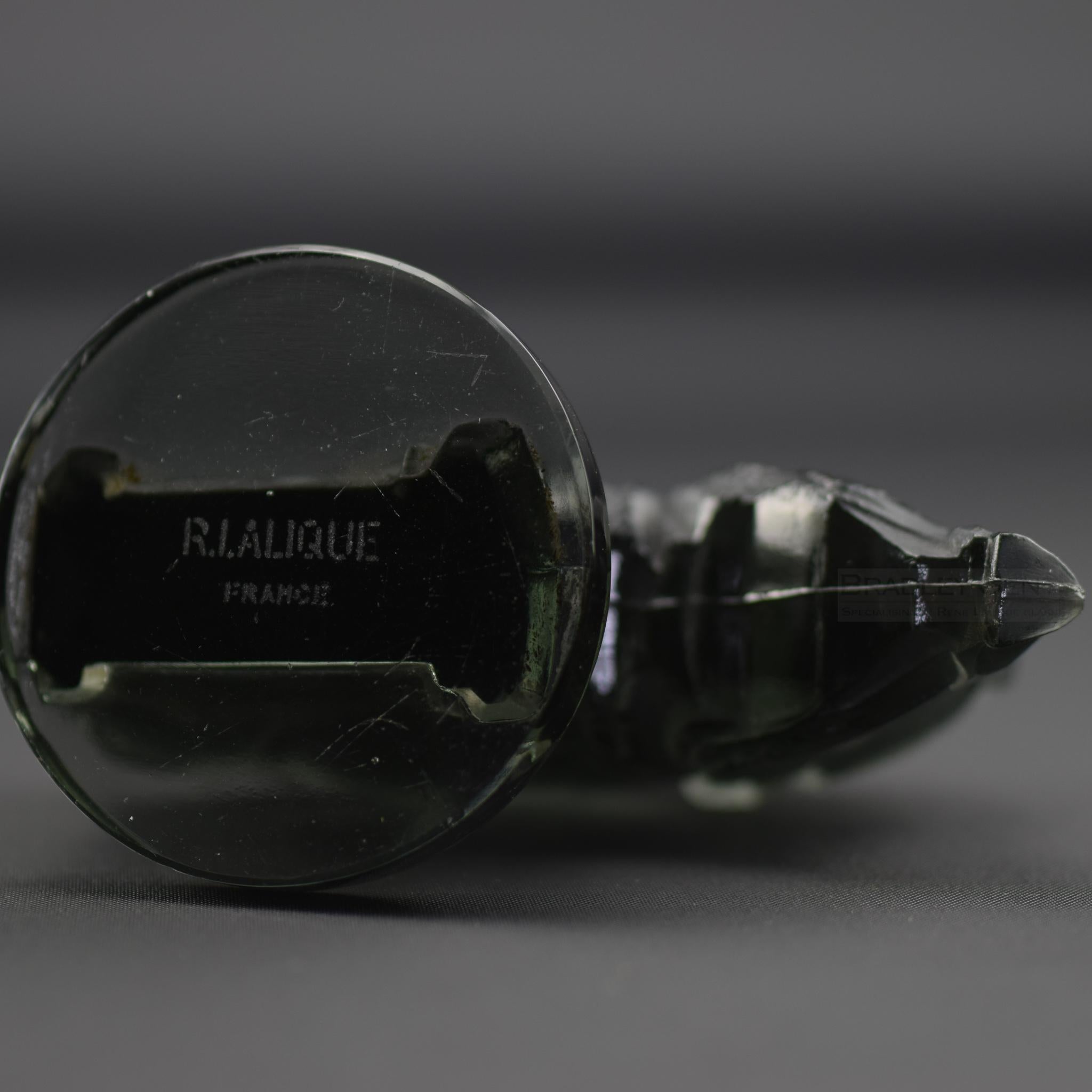 Rene Lalique, mascot de voiture sanglier (mort de renard) C1929 Bon état - En vente à Devon, GB