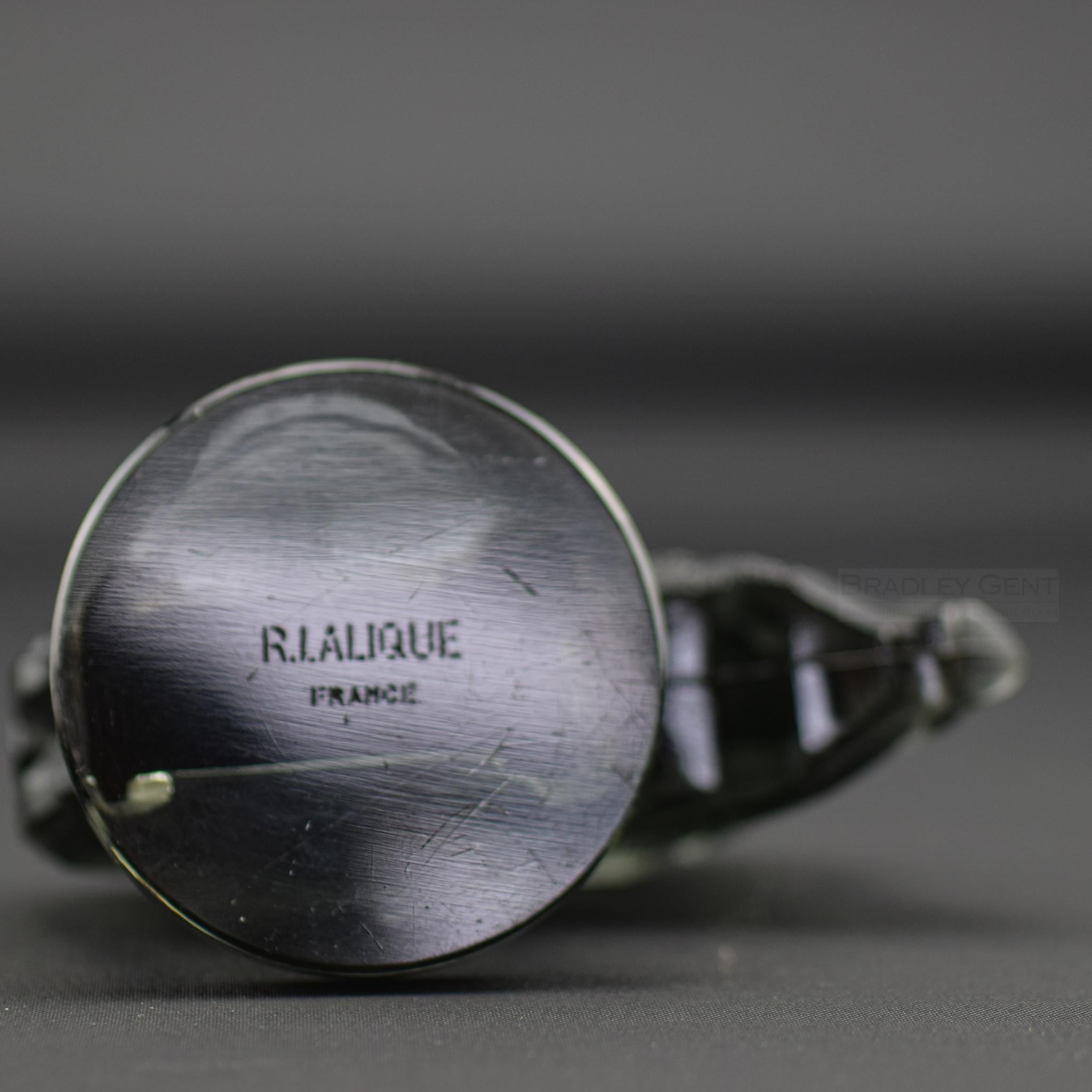 Début du 20ème siècle Rene Lalique, mascot de voiture sanglier (mort de renard) C1929 en vente