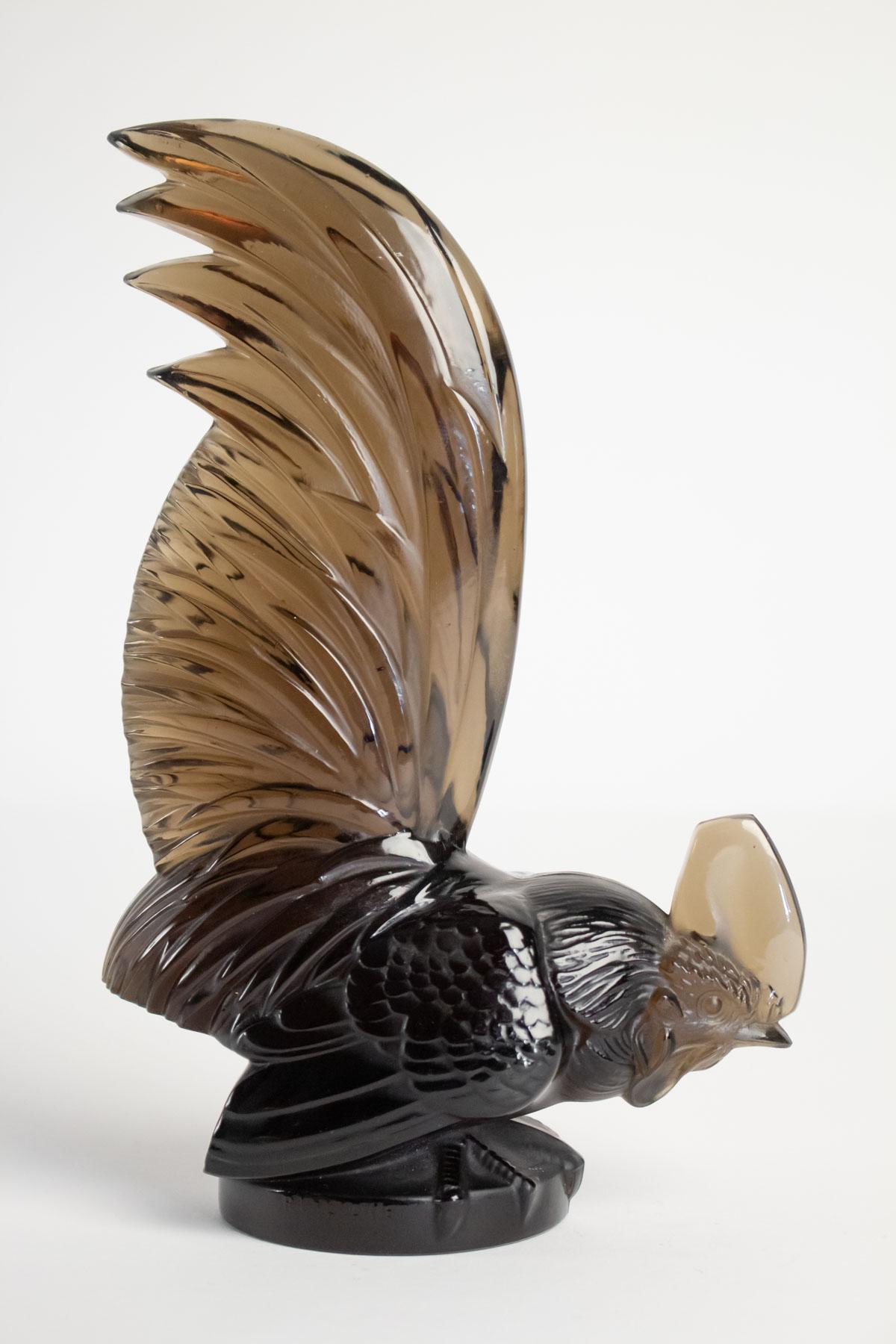 Early 20th Century Rene Lalique Topaze Mascotte 