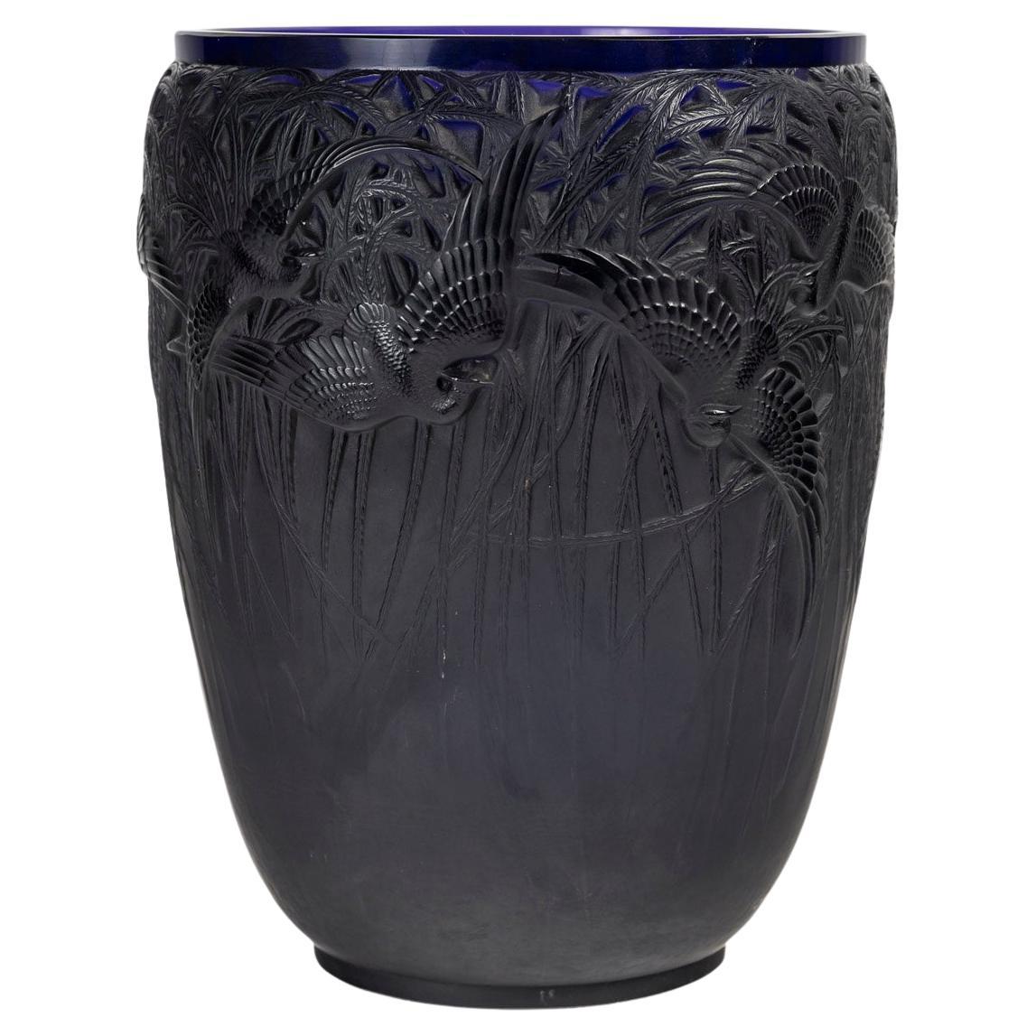 René Lalique, Vase Aigrettes 1926.