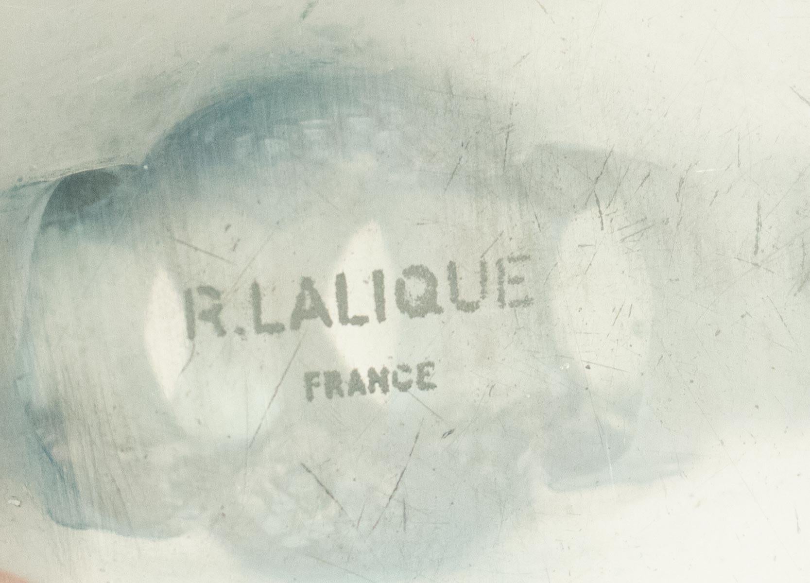 Blown Glass René Lalique Vase 
