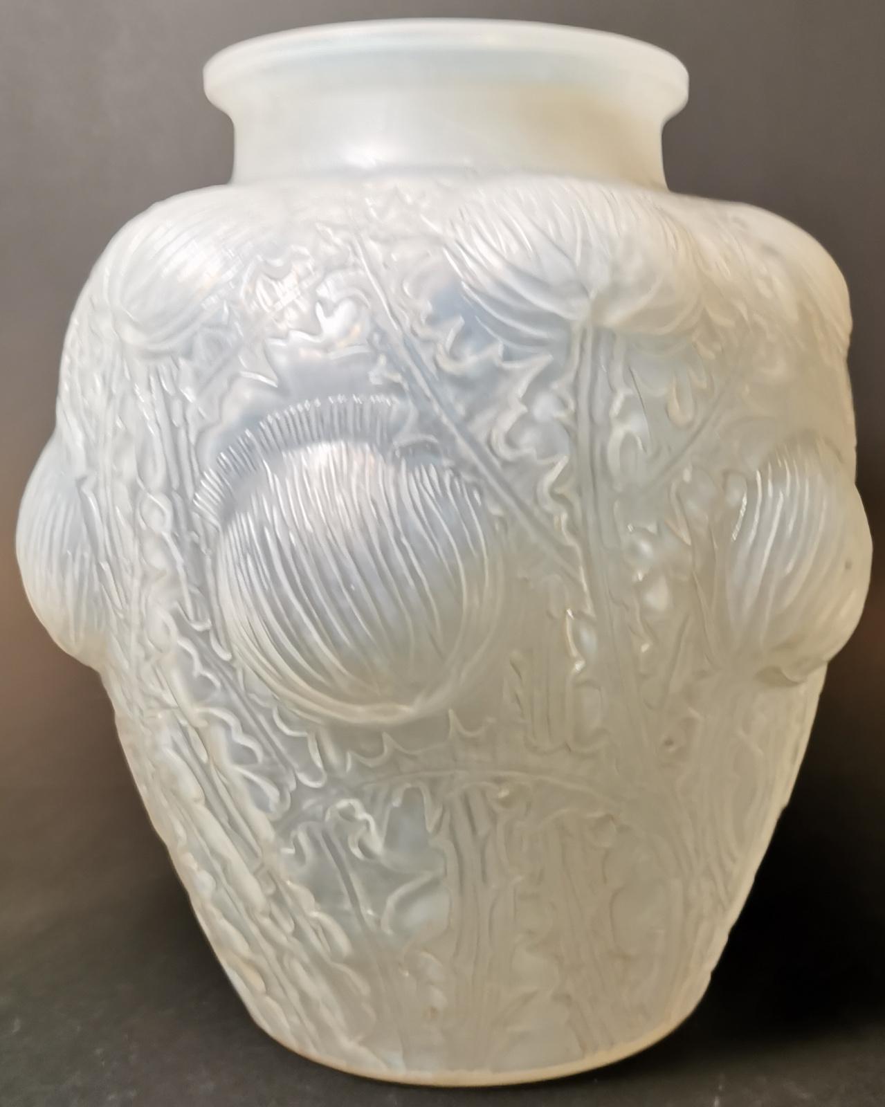 Hand-Crafted Rene Lalique Vase