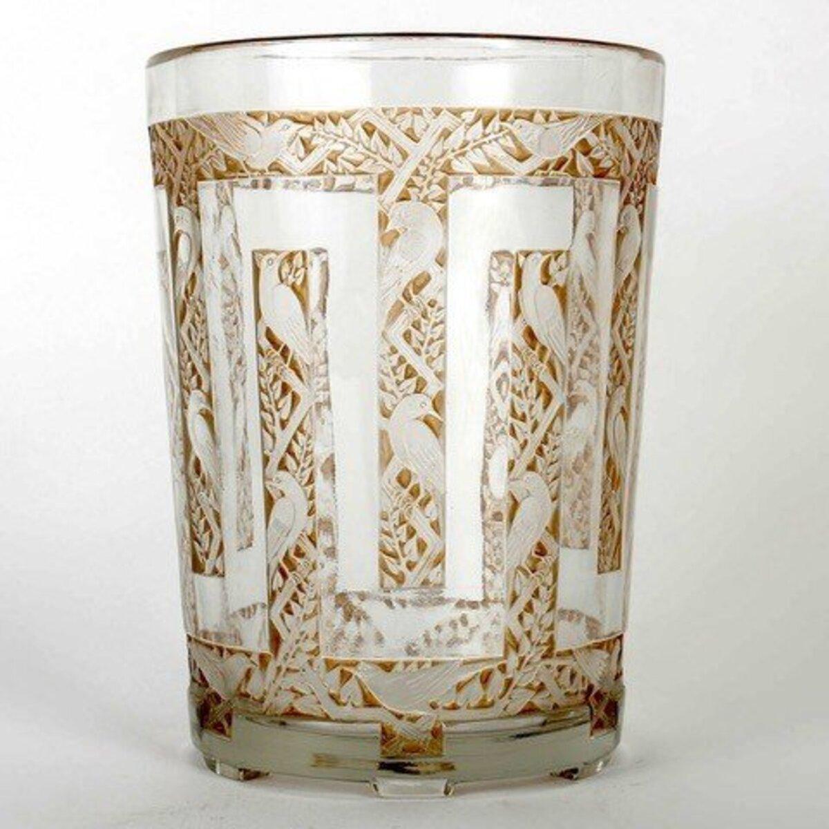 Rene Lalique, Vase Grimpereaux - 1926 1