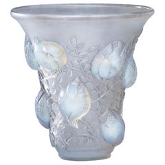 Vintage Rene Lalique Vase Saint-Francois: