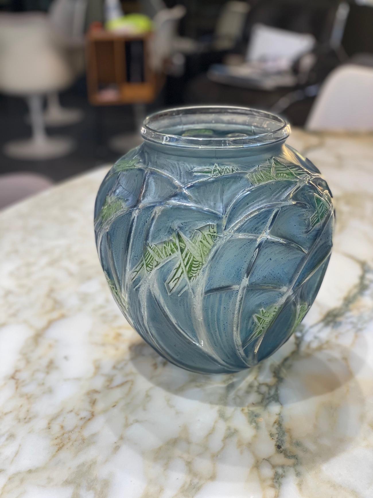 French René Lalique Vase 