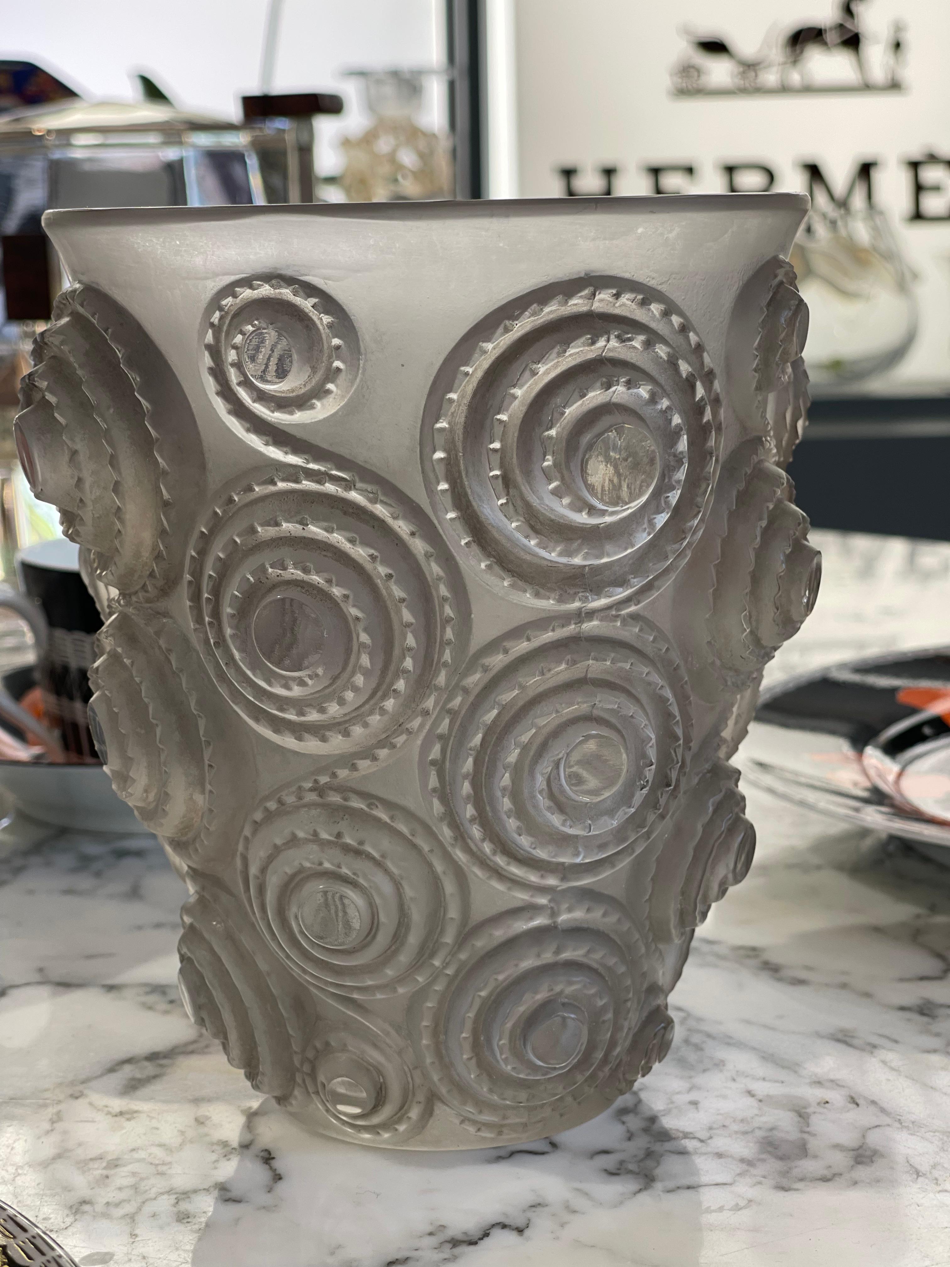 French René Lalique Vase 