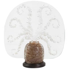 Antique René Lalique Veilleuse" Veronique"