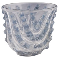 René Lalique Vichy Vase Designed 1937