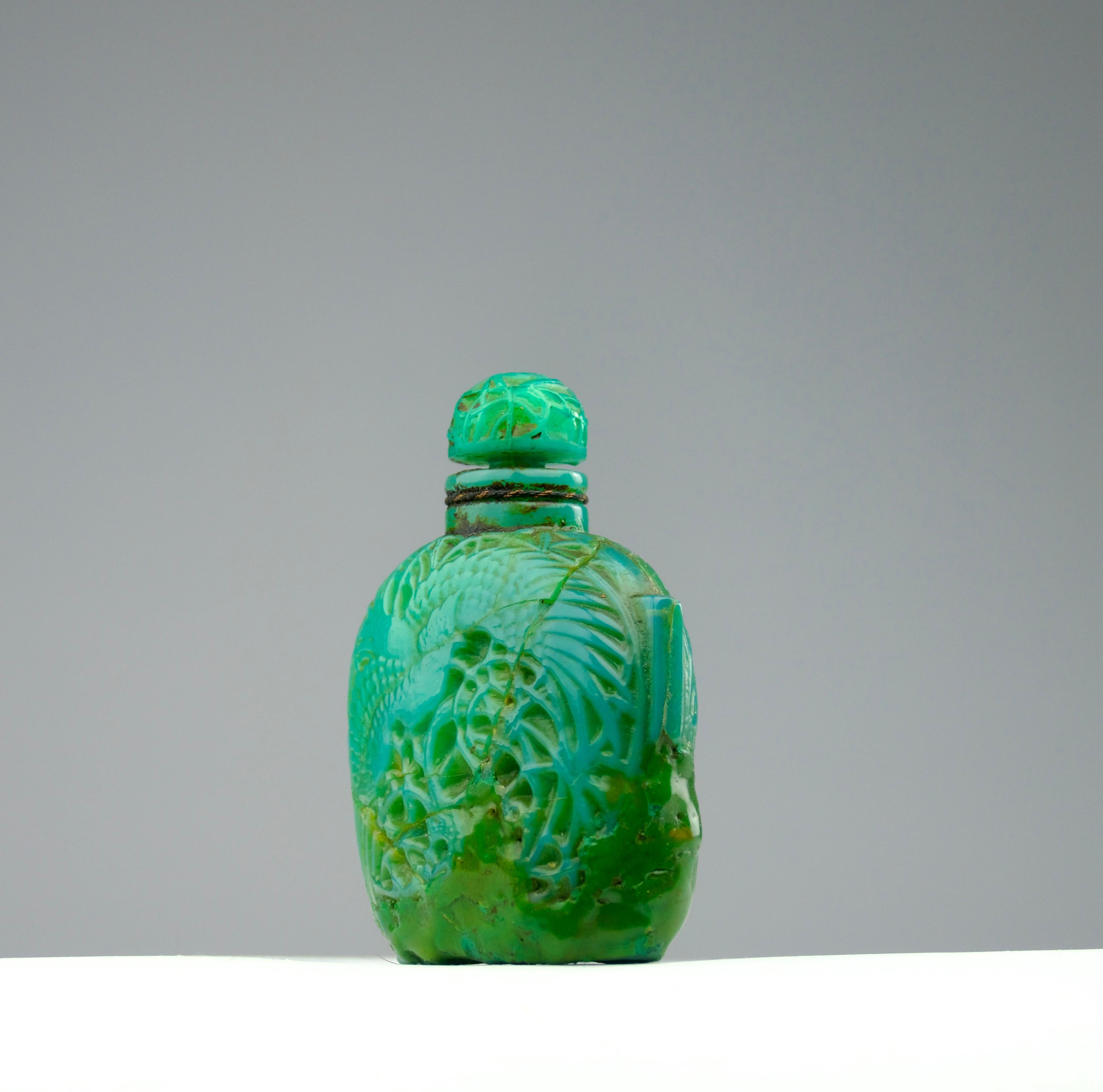 jade perfume bottle