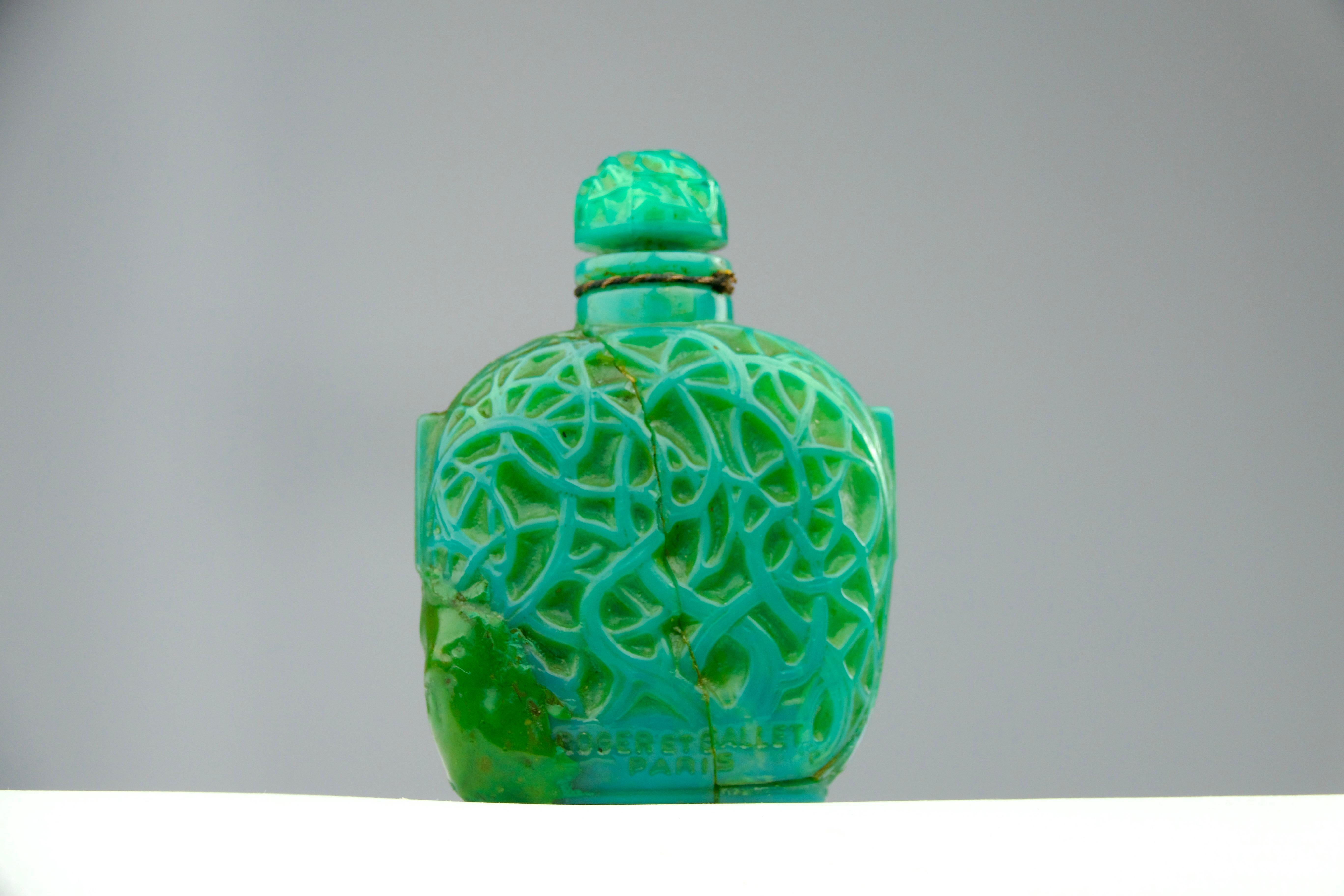 French René Lalique x Roger & Gallet, Perfume Bottle 