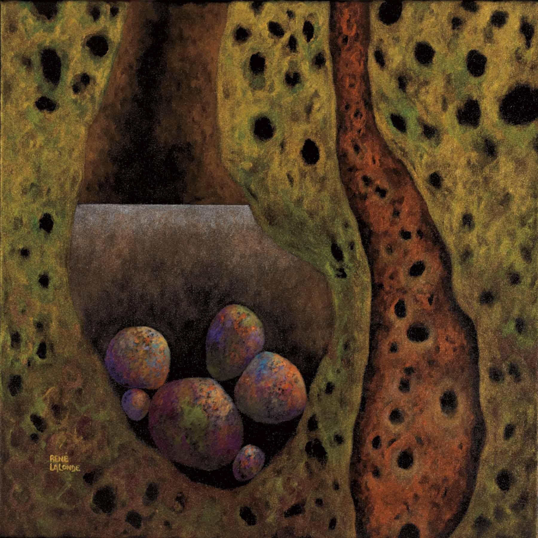 Alle soglie della serenità - Painting di René Lalonde