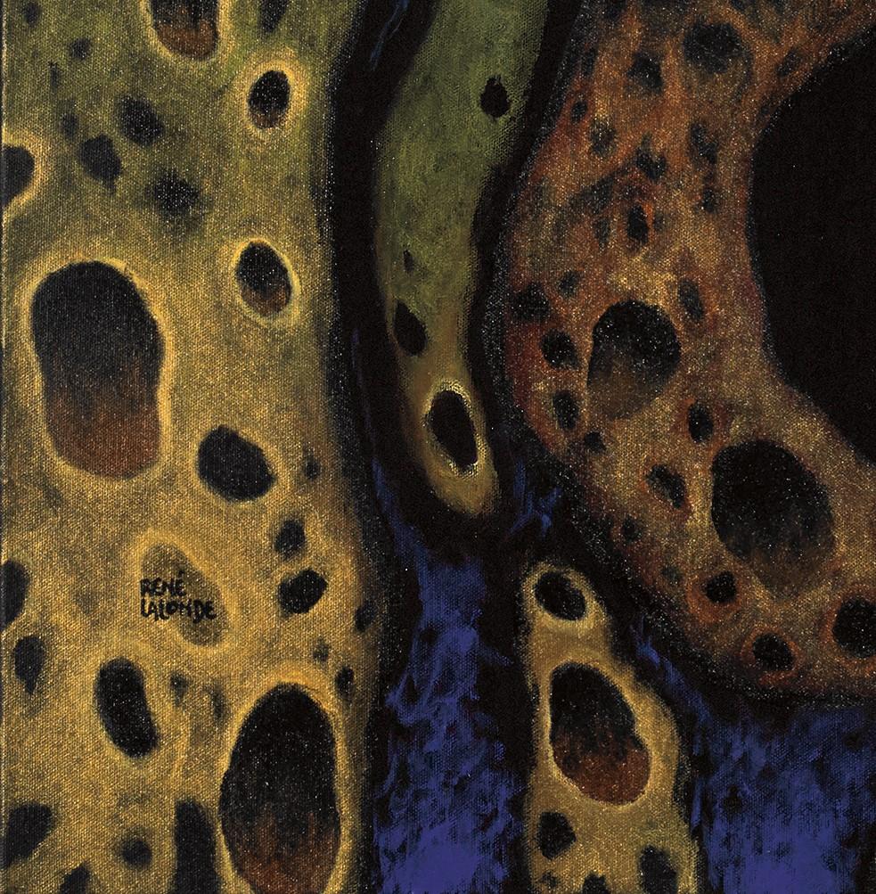 No Time for Questioning - Contemporary Painting by René Lalonde