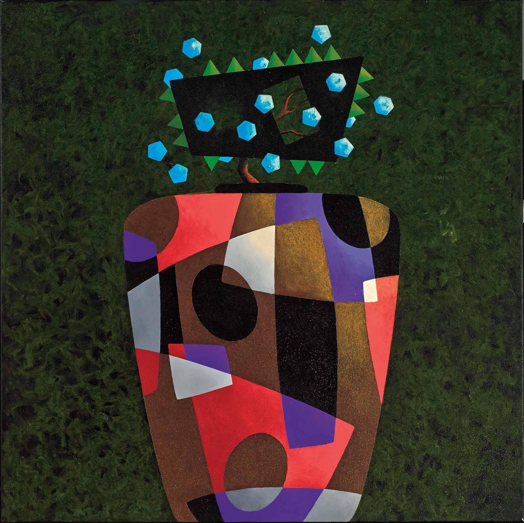 Figurative Painting di René Lalonde - Esemplare spettacolare