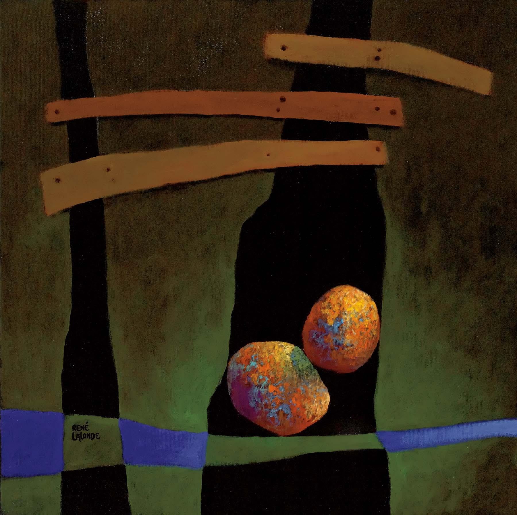 Debe haber alguna explicación, 2012 - Painting de René Lalonde