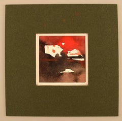 René Leroy, French Artist, Watercolor on Paper, 1980s