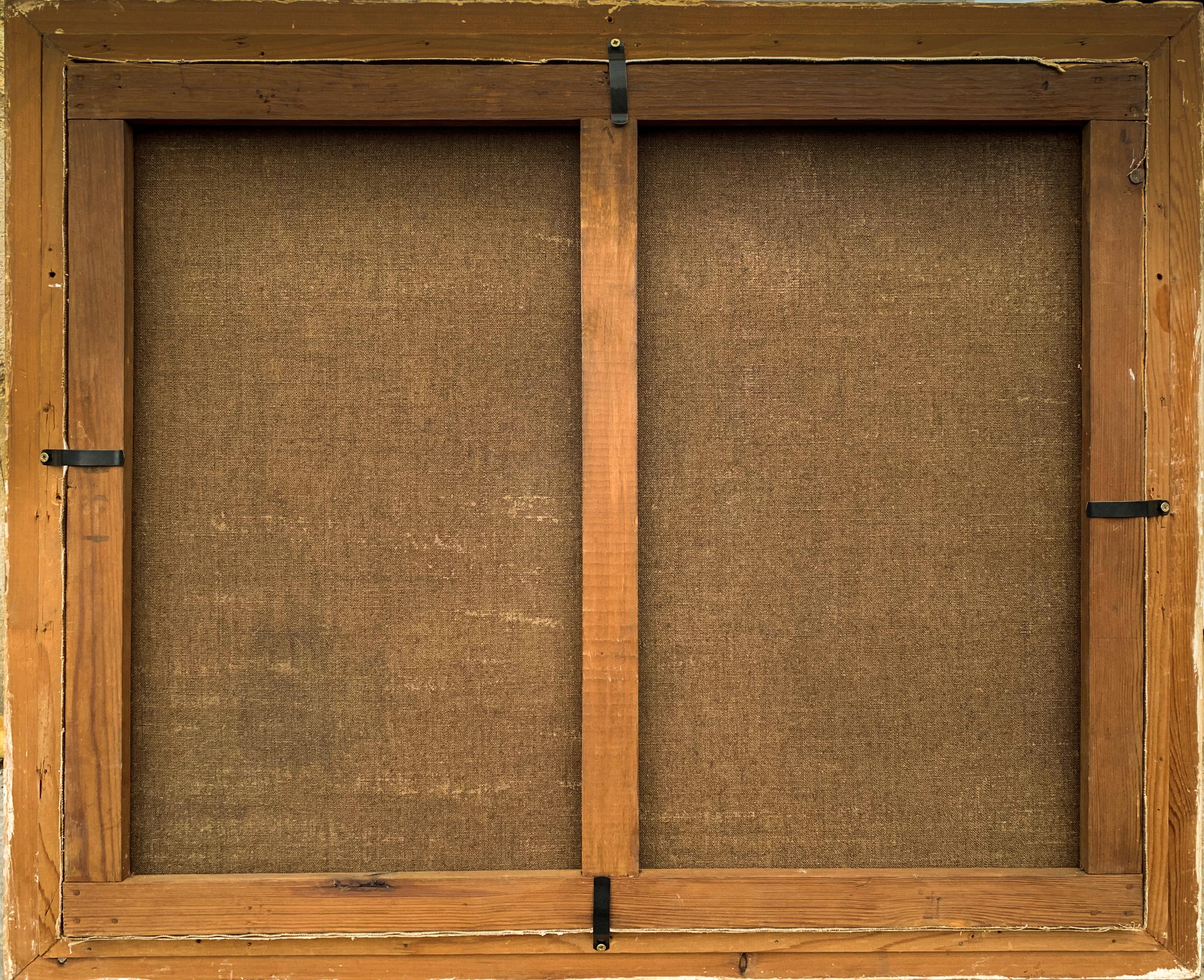 René Louis Crethien - Stillleben der Jagd mit Hund im Angebot 1