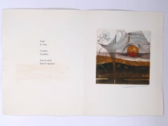 Le Vent - Original Etching by Renée Lubarow - 1978