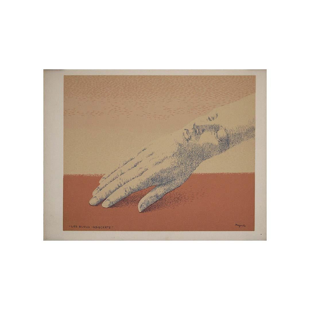 1975 Original lithograph - Les Bijoux Indiscrets - XXe Siecle For Sale 1