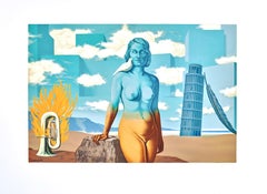 Composition, Les Enfants Trouves de Magritte, Rene Magritte (after)