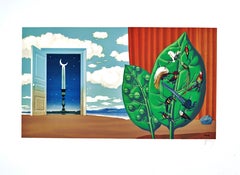 Composition, Les Enfants Trouves de Magritte, Rene Magritte (after)