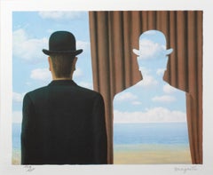 "Decalcomanie (Decalcomania), " Lithograph after 1966 Painting by Rene Magritte