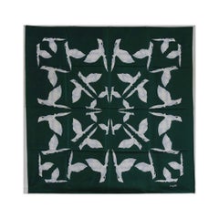 Eleganter Seidenschal von 1993 Les Oiseaux - René Magritte