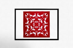 Eleganza della sciarpa di seta del 1993 Les Oiseaux - René Magritte