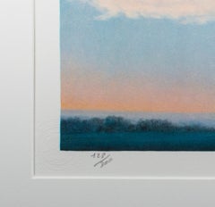 "La Bataille de l'Argonne (The Battle of Argonne), " Litho after Rene Magritte