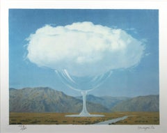 "La Corde Sensible (Heartstring), " Lithograph after Painting by Rene Magritte