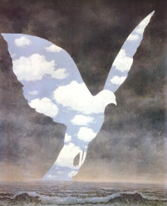 René Magritte “La Grande Famille” 1998 Original Poster